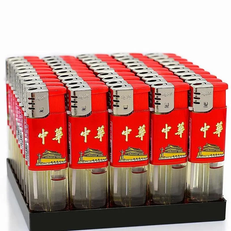 耐用火机一次性明火打火机商超家用创意加厚防爆厂家直销坏机包赔