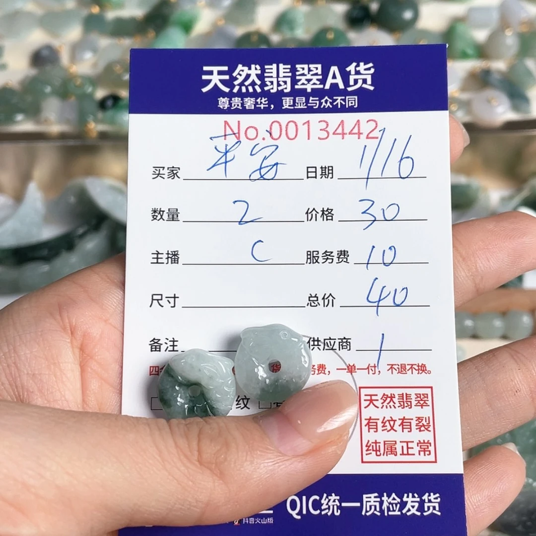 【闪购商品】翡翠颈饰未镶嵌平****6