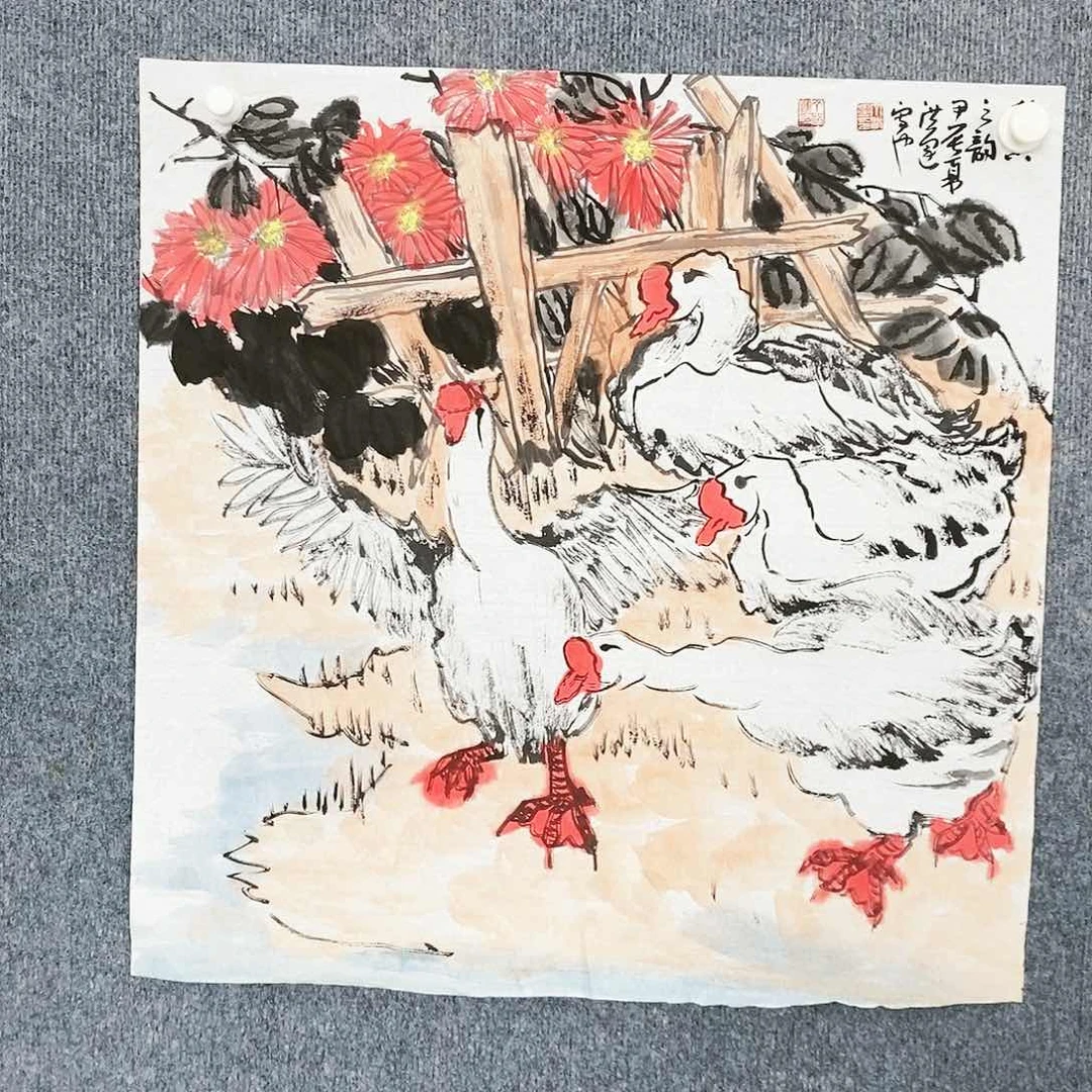 绘画绘画作品欣赏丁洪运老师