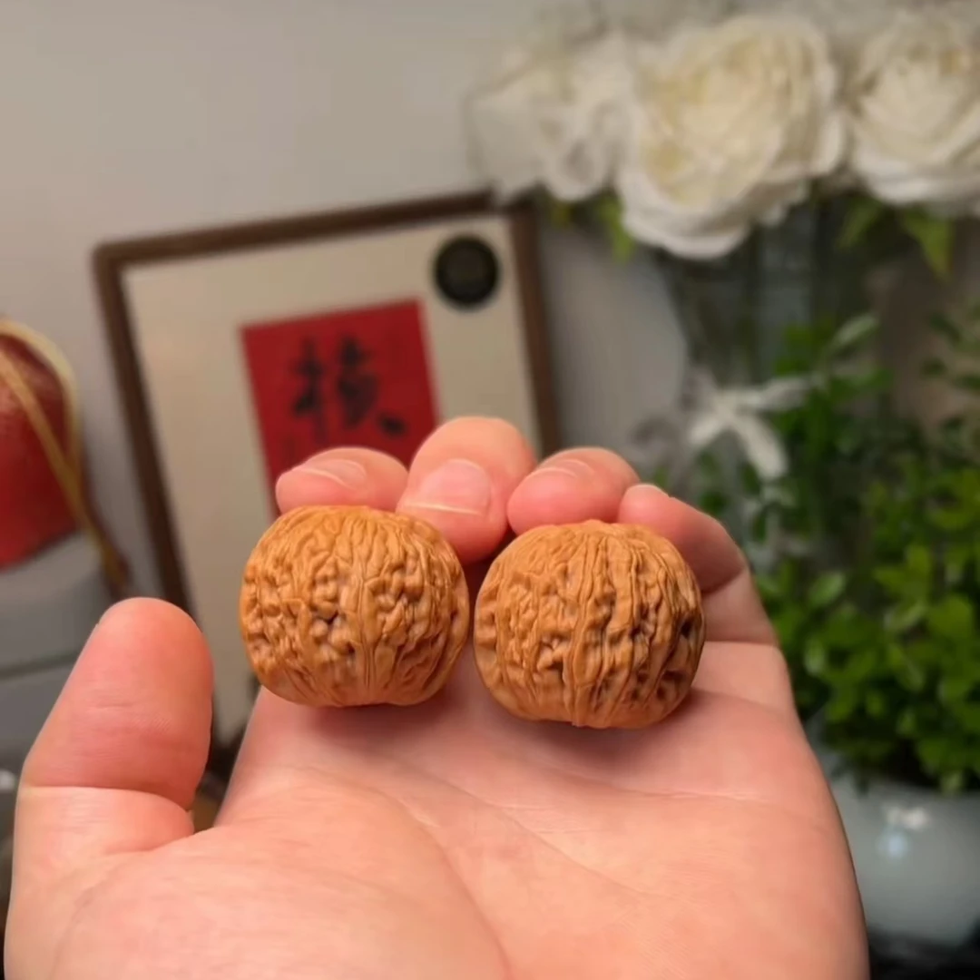 磨盘文玩核桃 小白练手对 随机发货 强迫症勿扰