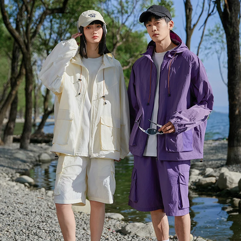 2350男女同款防晒衣2024夏季新款UPF50+防紫外线外套防晒衣
