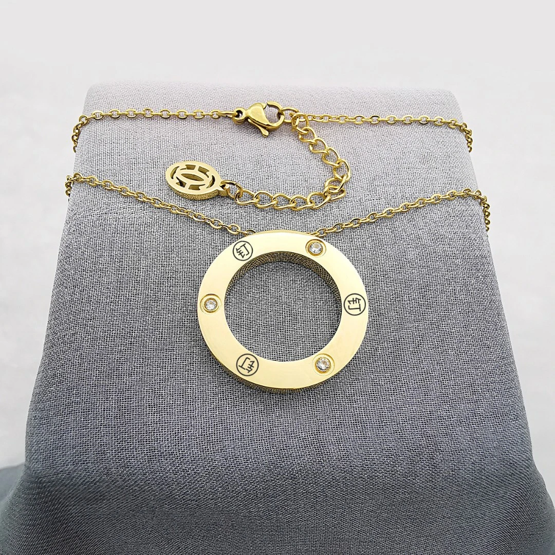 钛钢项链 【杨慧美】轻奢款小众完美时尚项链123