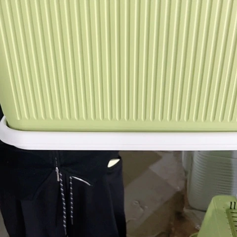 树脂300CM及以上种菜盆高款5个带托绿色