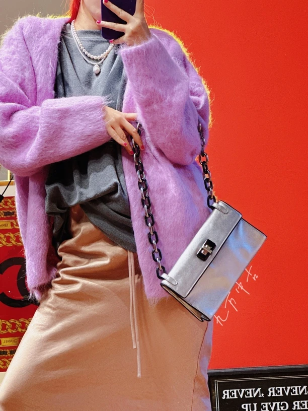 95新 Prada/普拉达 九万中古/送中检/Prada链条单肩包