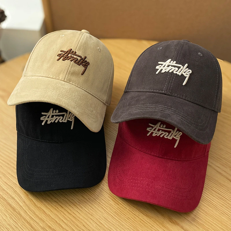 户外时尚显脸小帽子大头围棒球帽休闲情侣宽檐简约日系百搭