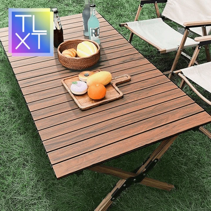 【TLXT】蛋卷桌超轻桌椅子户外可折叠桌蛋卷野餐桌用品装备桌露z12