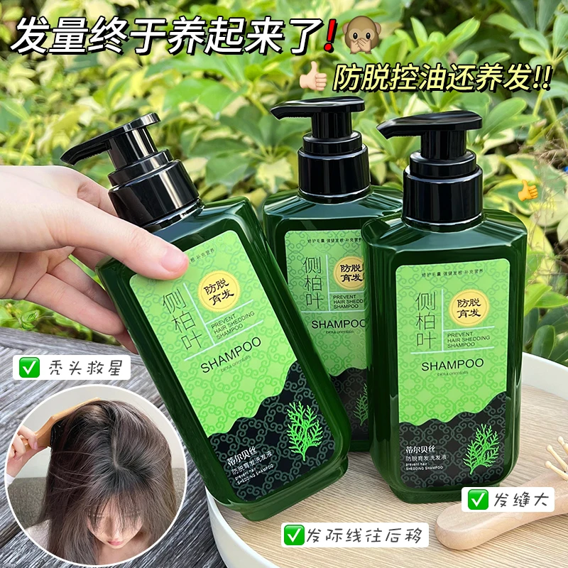 【秃头星人推荐】侧柏叶洗发水防脱固发植物精华控油蓬松洗发露
