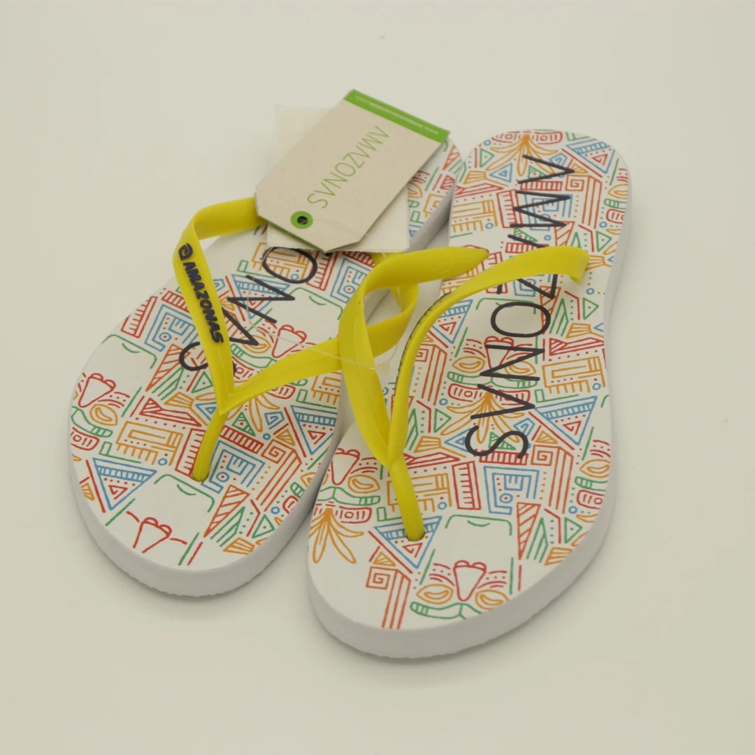 N6-6286人字拖多彩条纹防滑耐磨拖鞋【哎呦家15987】