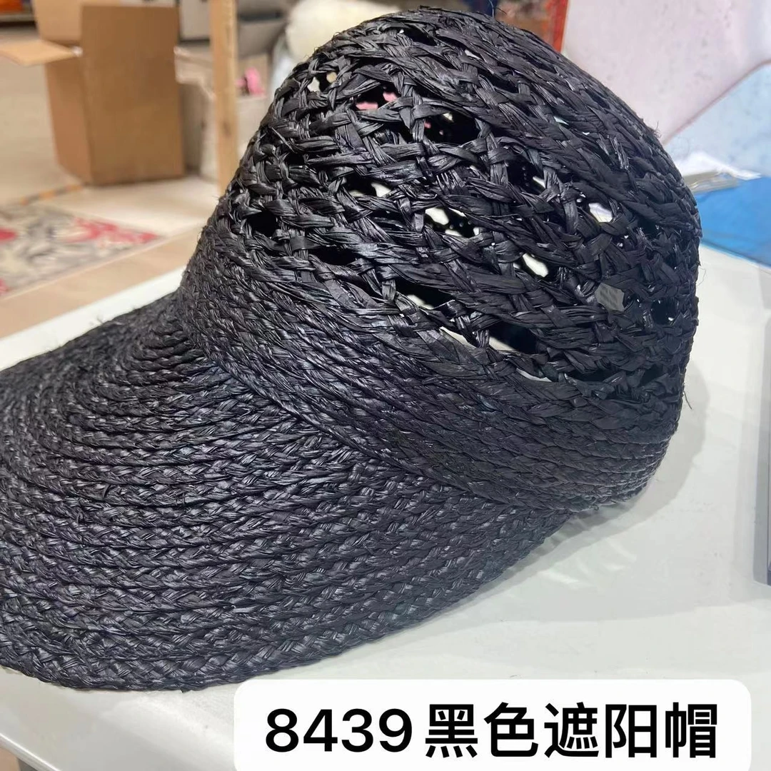 居家好物哎呦家8439黑色遮阳帽子时尚简约帽子