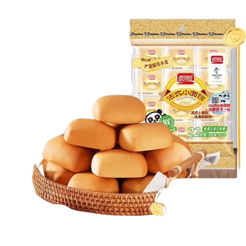 盼盼法式小面包440g早餐小面包奶香味松软袋装新鲜浓郁进口好美味
