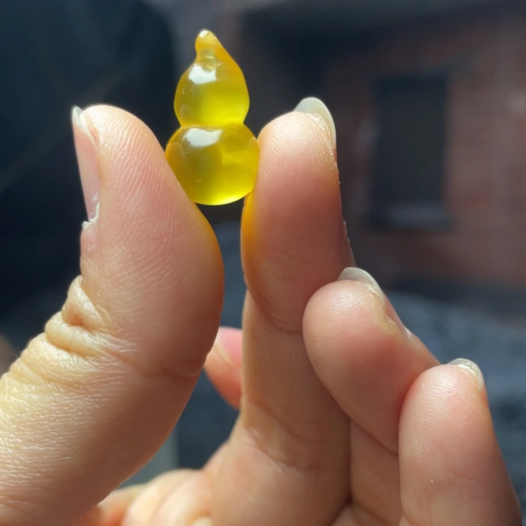 【闪购商品】蜜蜡颈饰未镶嵌葫芦