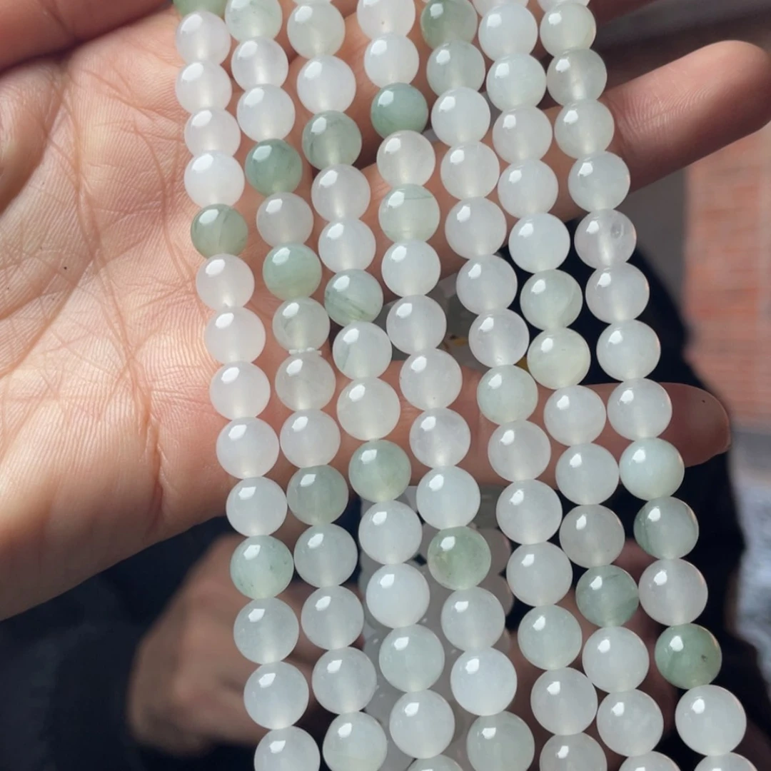 【闪购商品】石英质玉颈饰未镶嵌冰翠108颗