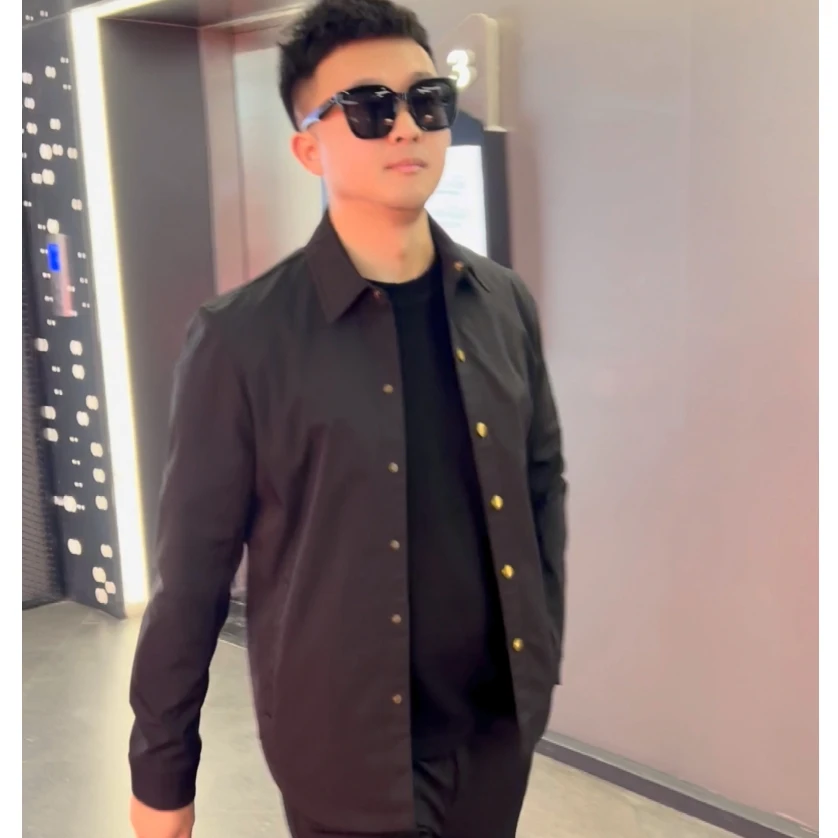 882188 163-1男士新款时尚休闲百搭二棉外套