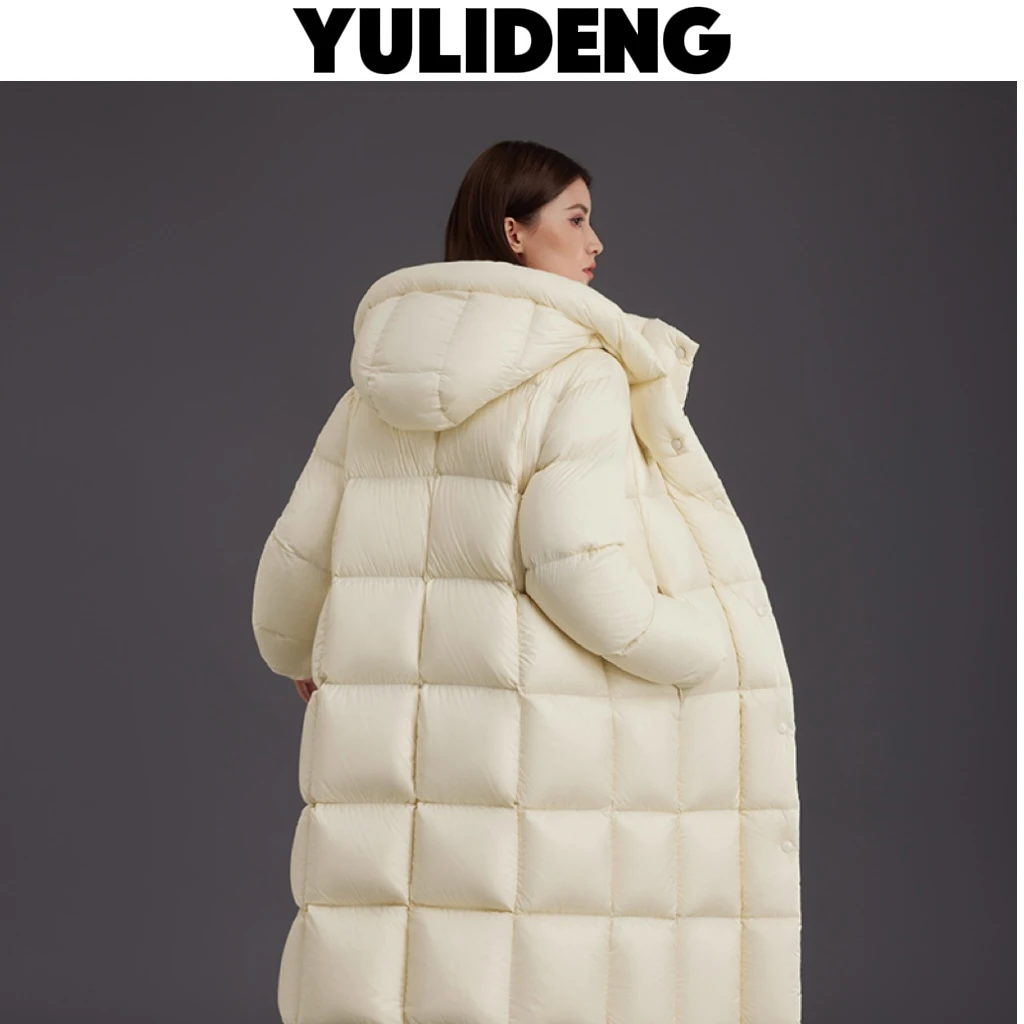 YULIDENG羽利登 bread L系列超轻柔软极寒保暖长款90鹅绒服