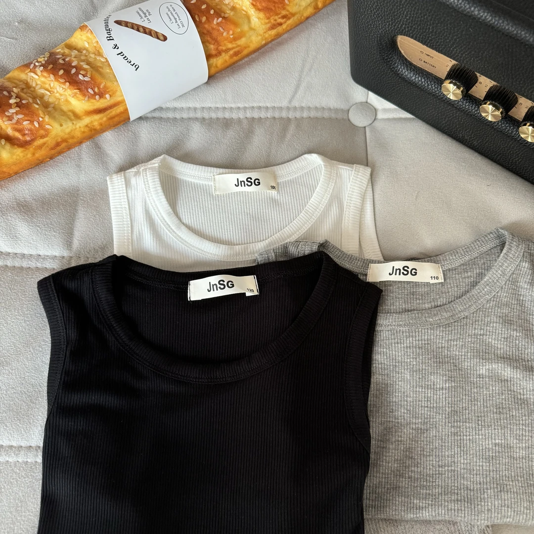 2024儿童夏季百搭休闲简约背心