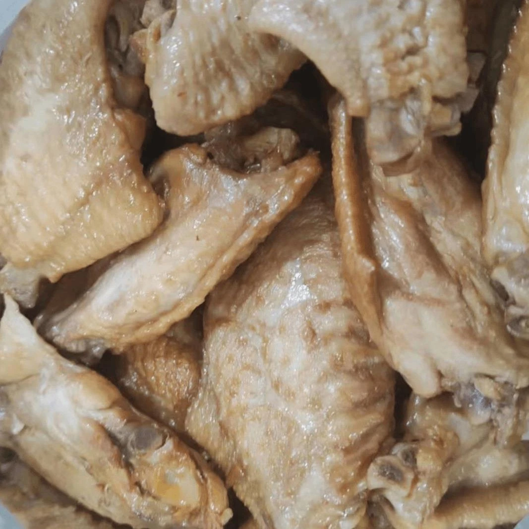 商委熏酱鸡翅中一袋500克散装