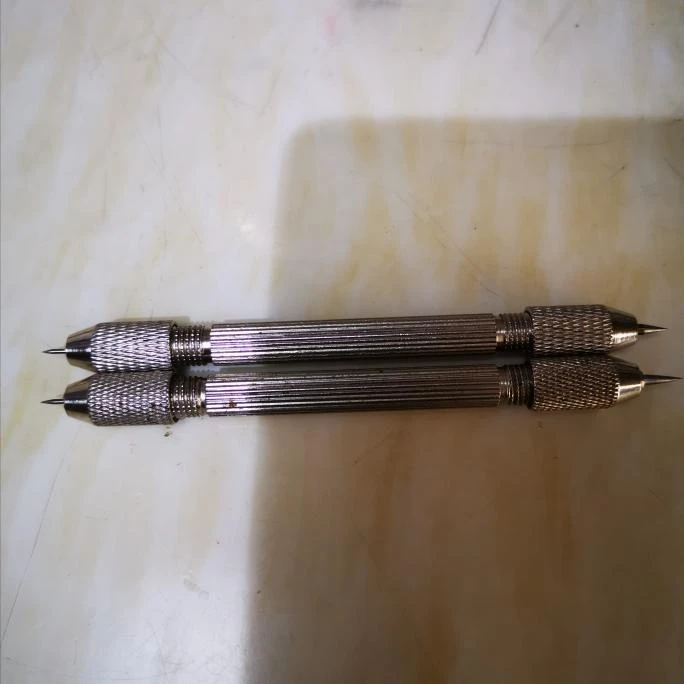 手工针刺微雕墨刻鸡蛋葫芦的工具刻针没有插电也没有电池