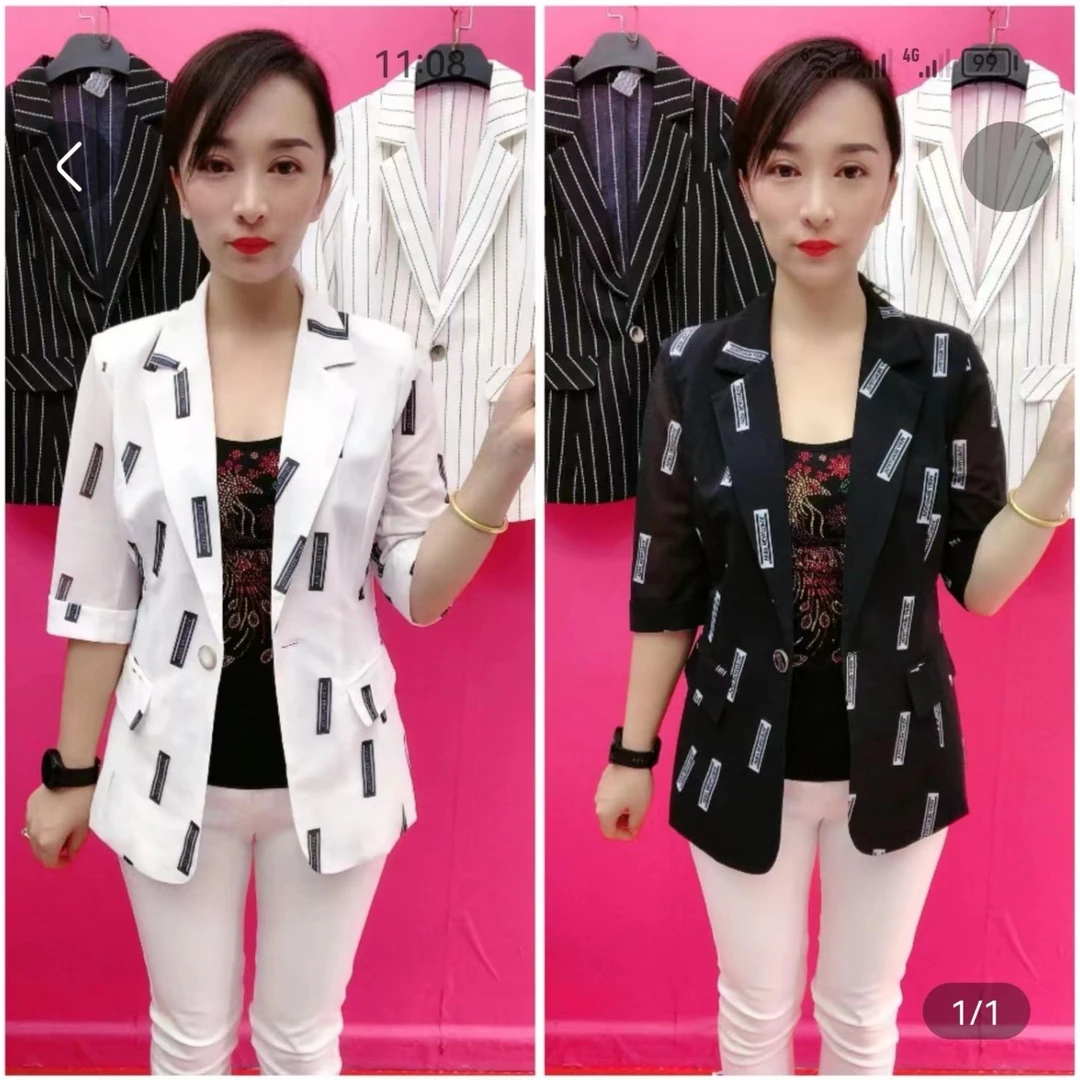 22款半袖精品西服而外套