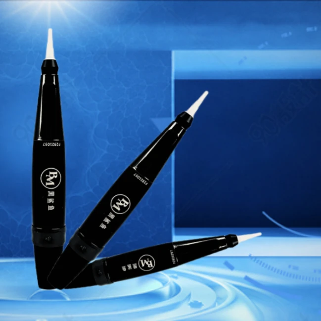 精粹眉眼唇半抛机仪眉毛点刺 纹眉滋润防水速干水眉笔半永久酷黑