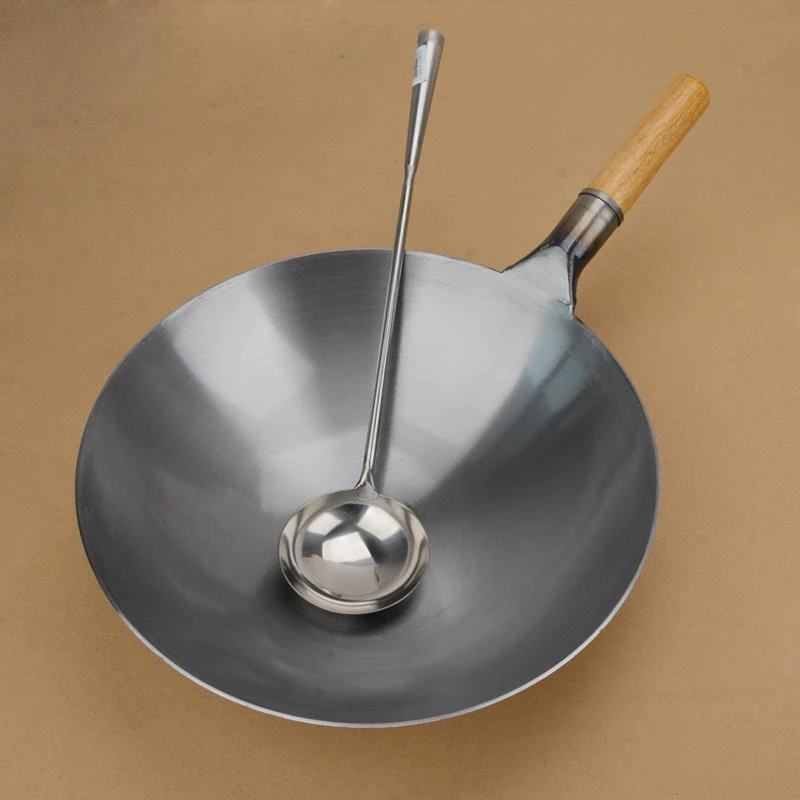 苏泊尔老式铁锅炒锅家用炒菜锅煤气灶适用加厚大马勺饭店商用厨师