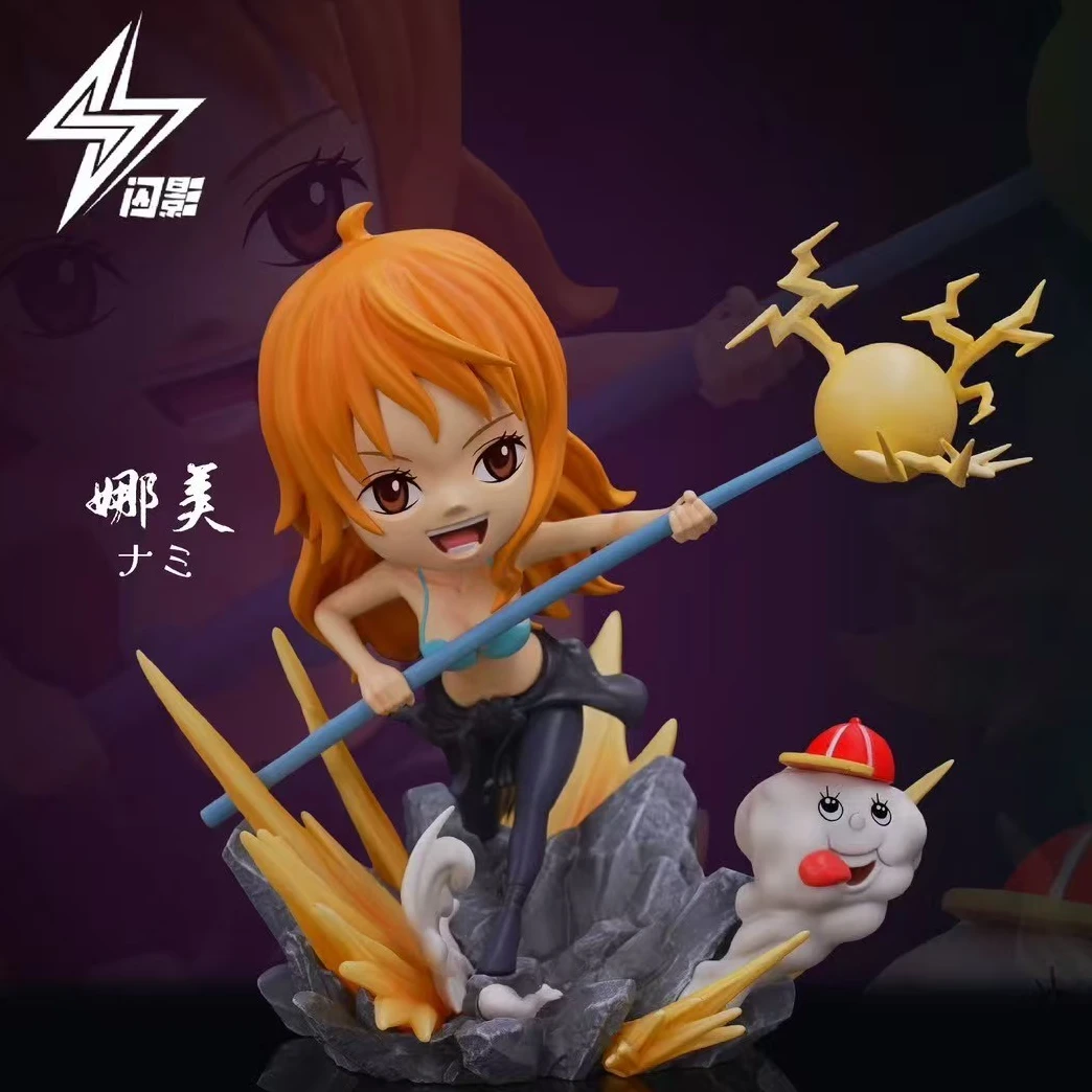 【风影模玩】原模现货 闪影 草帽团娜美 Q版 全新现货（到付）