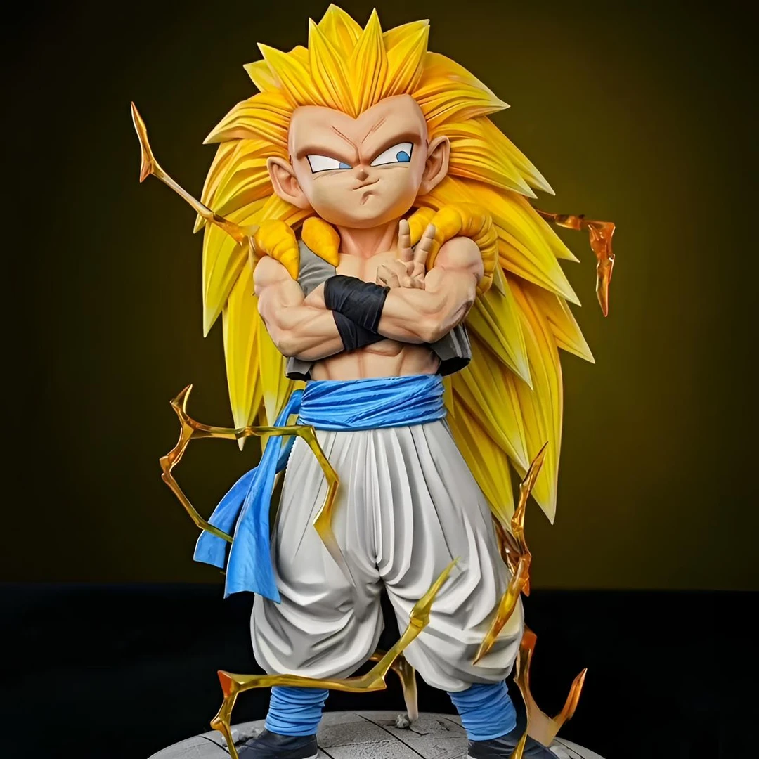 【风影模玩】私人定制 超三 悟天克斯动画版 1/6龙珠系列 （不包邮）