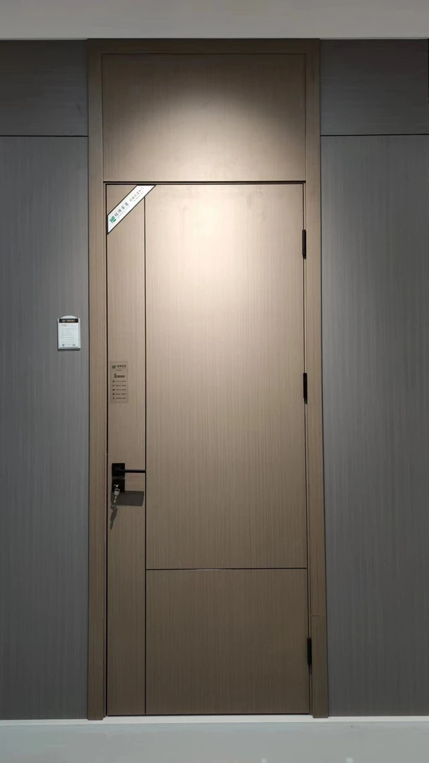 轻奢无漆木门科技木6号C-026