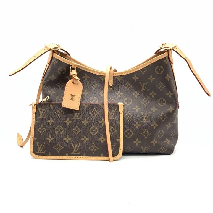 95新 LouisVuitton/路易威登  牛奢网/LV/老花carryall小号/女士