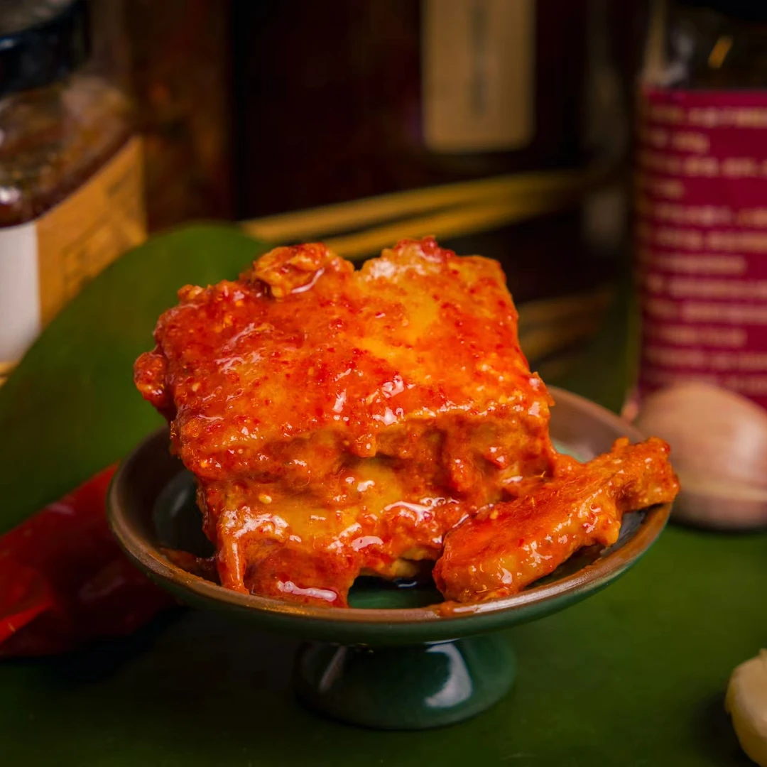 云南特产手工农家香糯丝滑菜籽油腐乳
