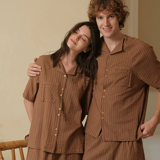 【蟲子姐姐专属】241-434-171朵朵可可家居服睡衣情侣居家薄款套装