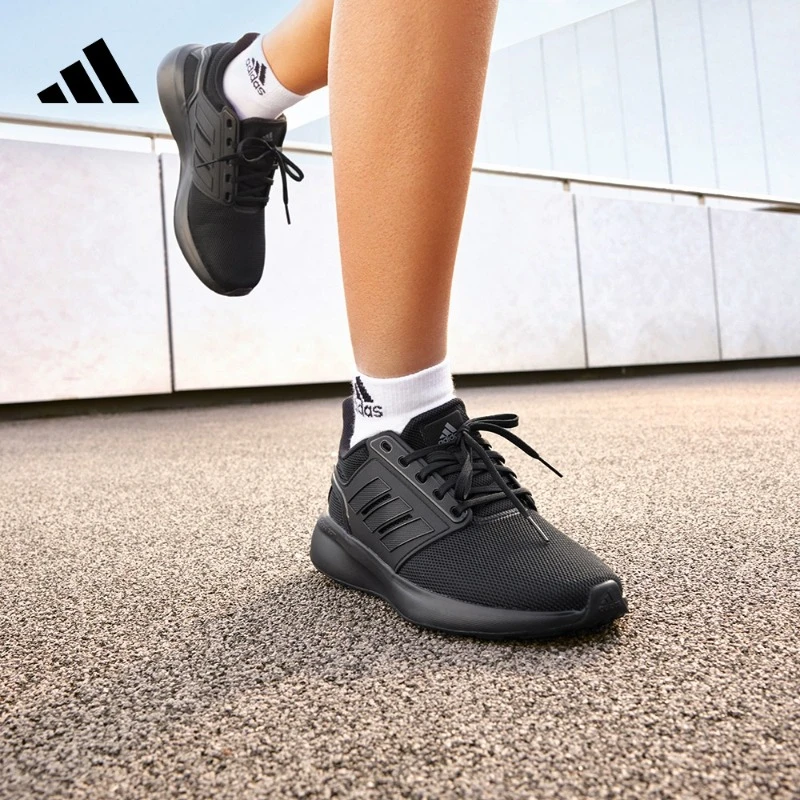 adidas阿迪达斯官方亲子鞋女随心畅跑跑步运动鞋EQ19 RUN H02046