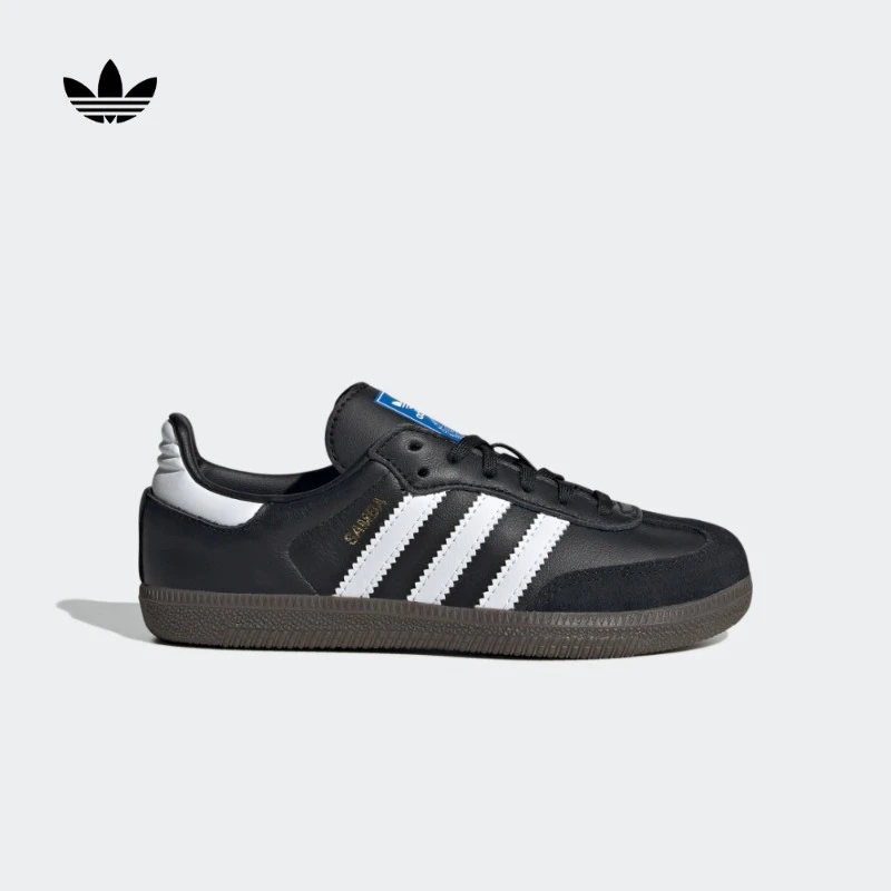 「T头鞋」阿迪达斯三叶草儿童鞋男小童经典运动板鞋SAMBA IE3678