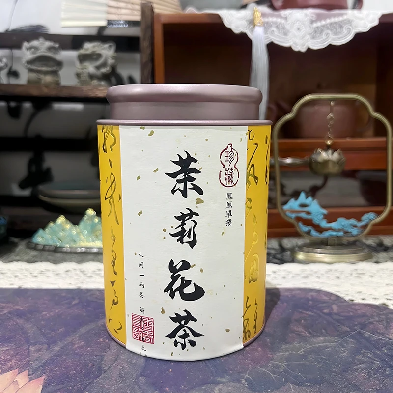 【零零叁茶庄】2024年高货头春茶茉莉花茶雪芽高货绿茶花茶75g