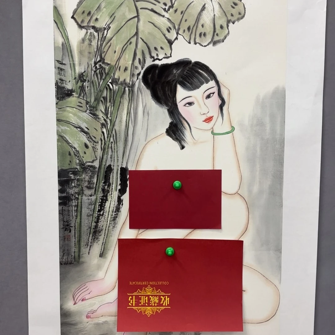 绘画艺术家真人真迹