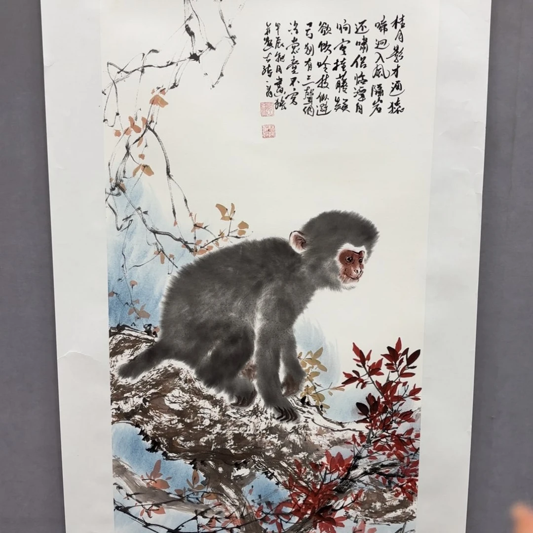 绘画艺术家真人真迹