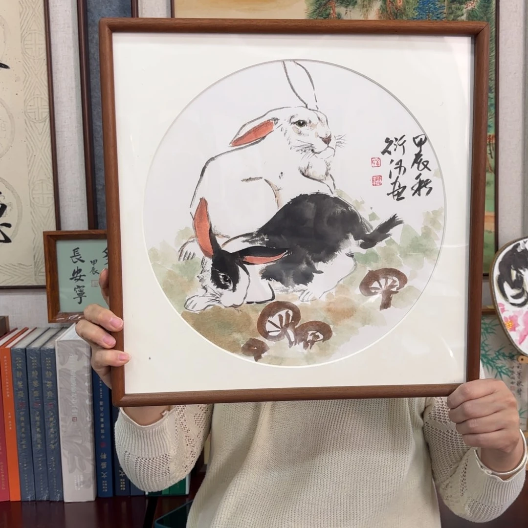 绘画艺术家真人真迹