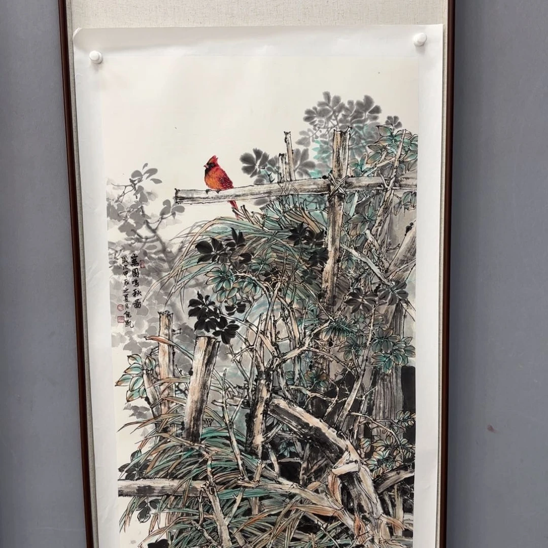 绘画艺术家真人真迹