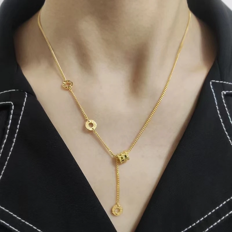 Chow Tai Seng/周大生足金潮搭单品5G小蛮腰带流苏不带流苏可任选