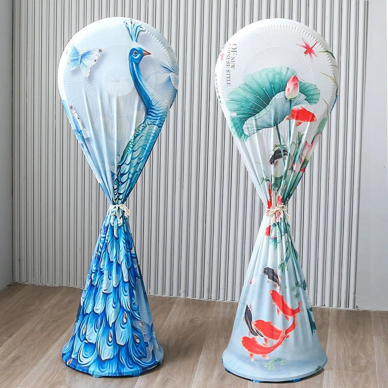 电风扇防尘罩家用全包落地扇保护套风扇罩弹力布台扇防尘套