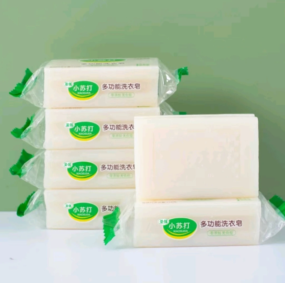 圣强180克【五块】婴儿杀菌留香温和安全无磷洗衣皂多效增白皂