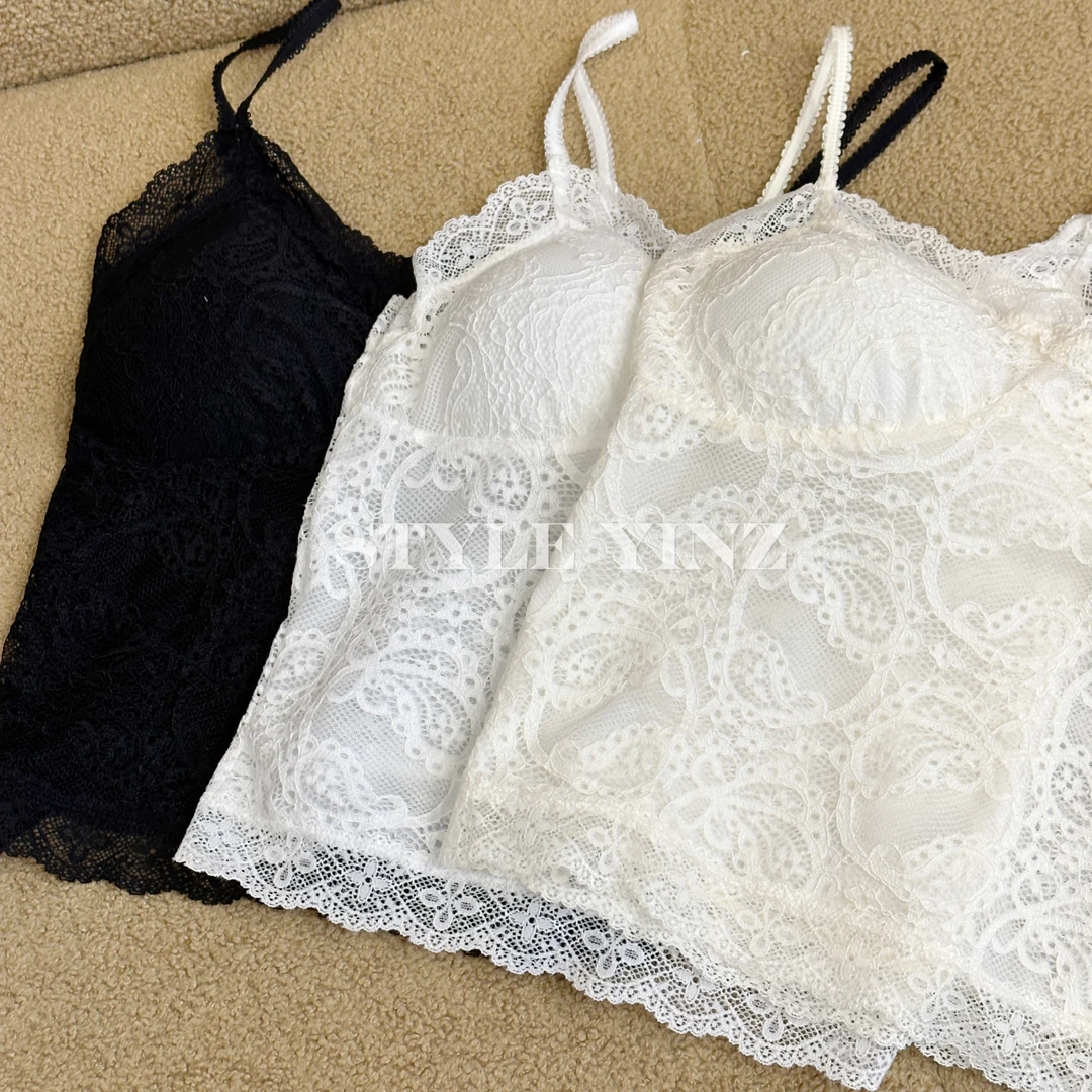 【银子】基础款蕾丝吊带XS40002#