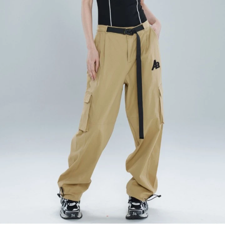 ACMEAURA暑期特惠春夏防风弹力宽松直筒工装裤户外耐磨休闲裤