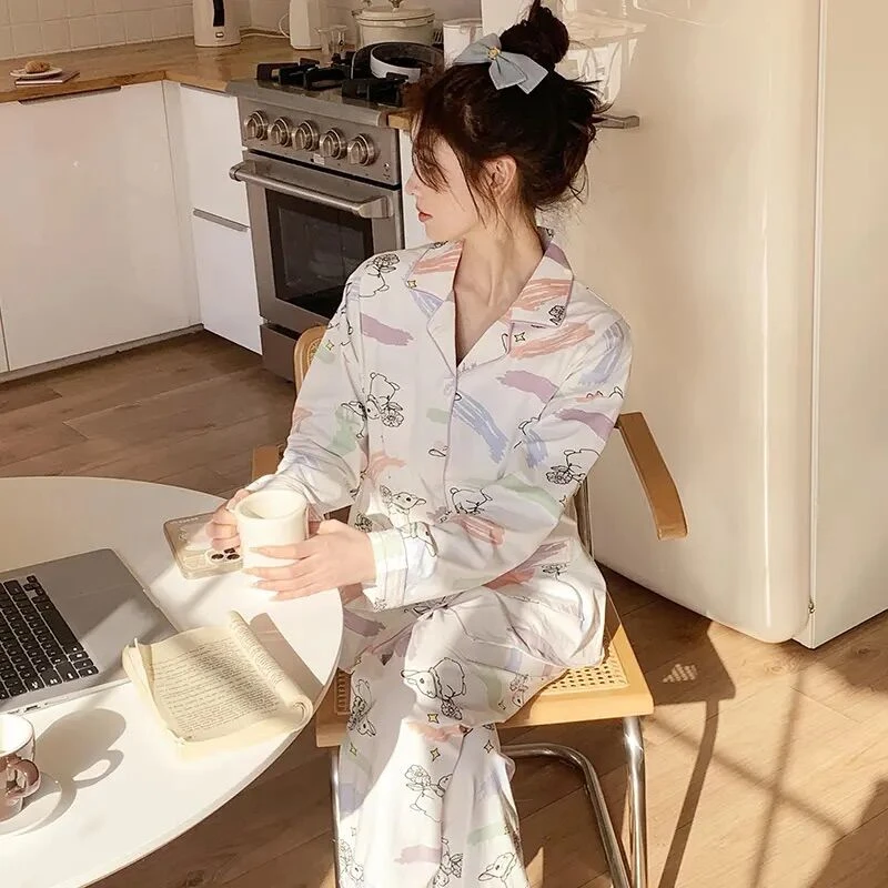 【云朵棉】月子服春秋款产后哺乳孕妇睡衣女夏季薄款喂奶家居服休闲