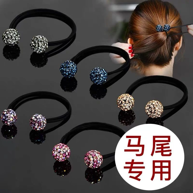 头绳成年女韩国简约气质扎头皮筋韩版马尾头饰品皮筋头绳可爱