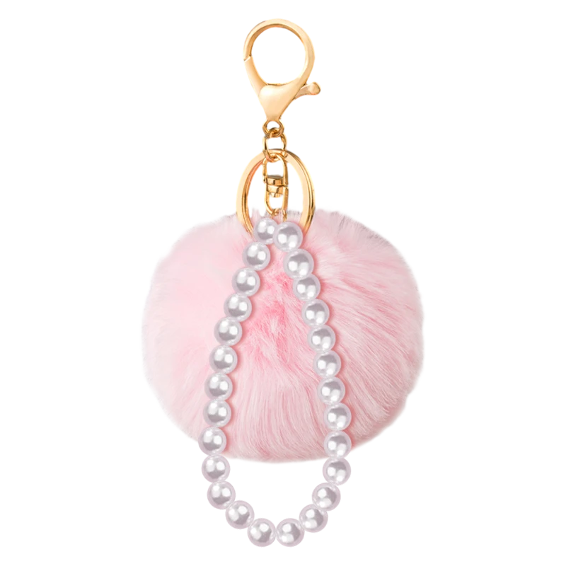 K11珍珠毛球挂饰