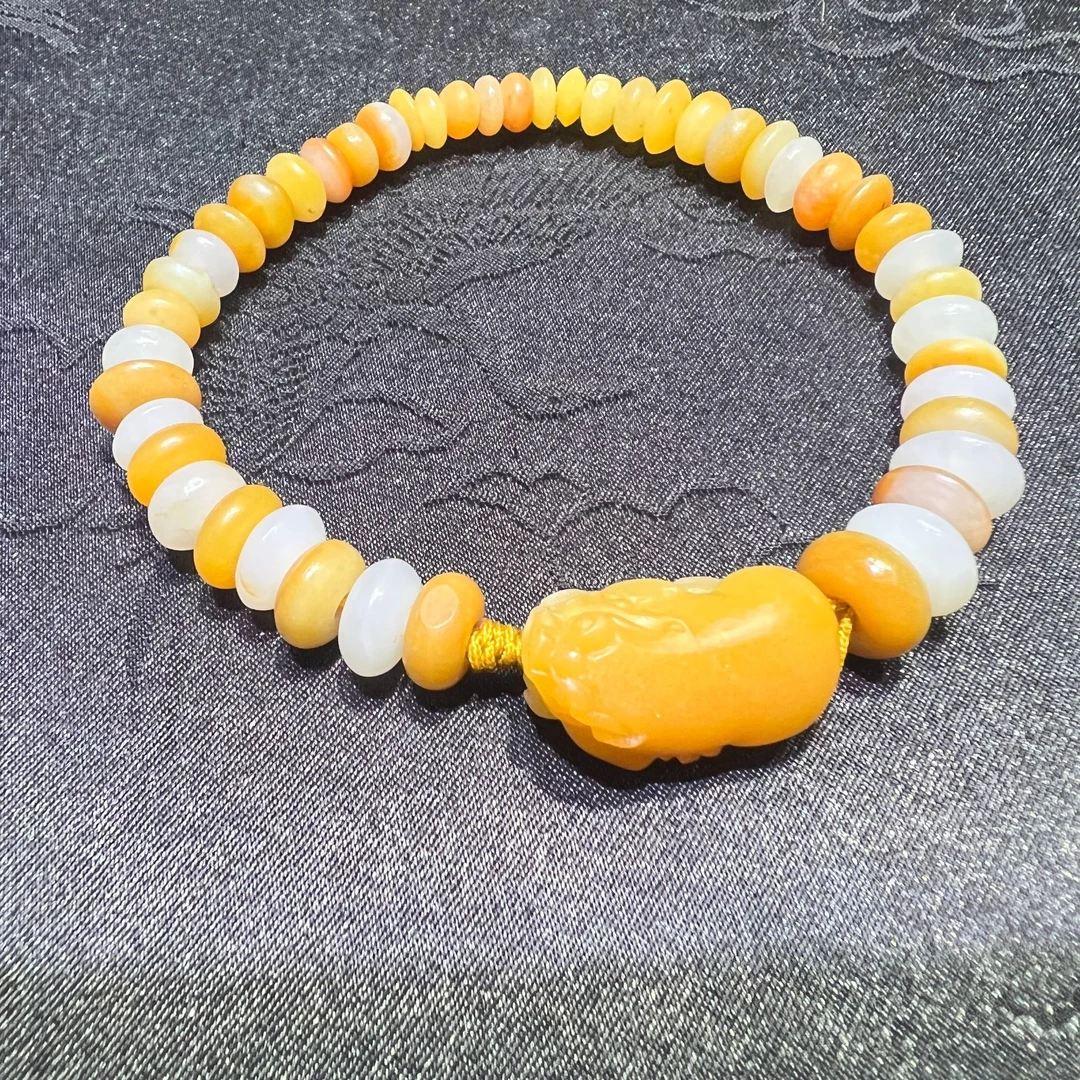 和田玉貔貅手串手链