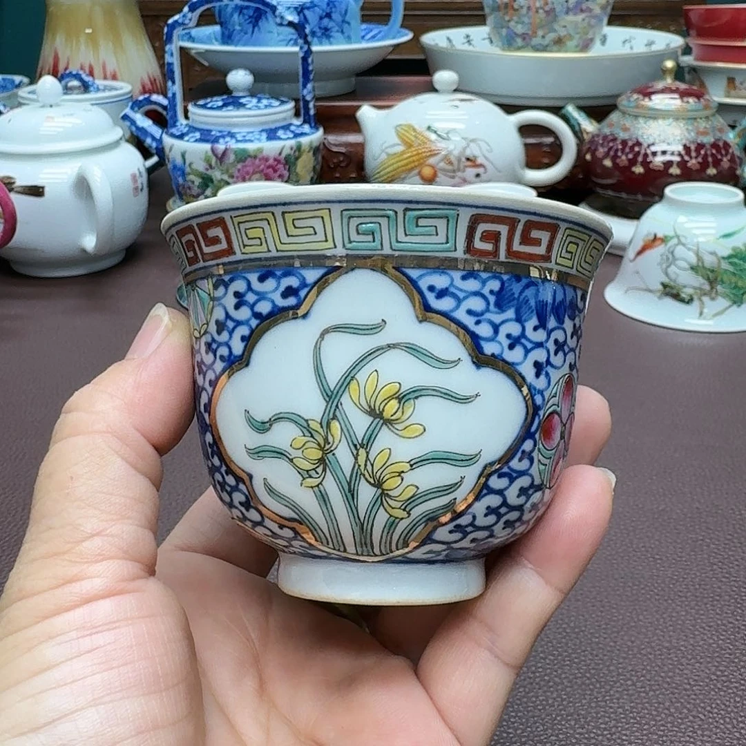 瓷片景德镇手工制作精品展示