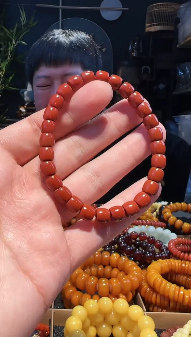 【闪购商品】南红玛瑙手串未镶嵌7+