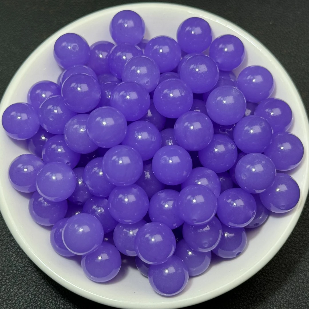 散珠天然紫罗兰 12mm 20颗 随1颗（赠弹力绳）E011