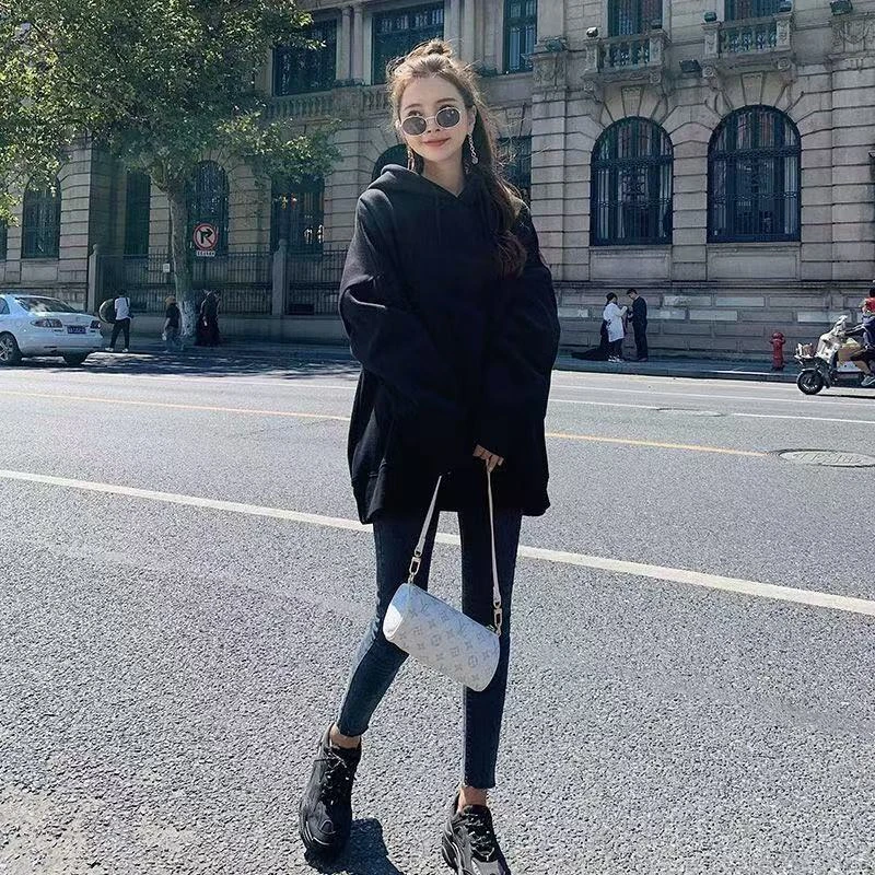 【小芳清仓】高个子定制连帽加绒加厚卫衣